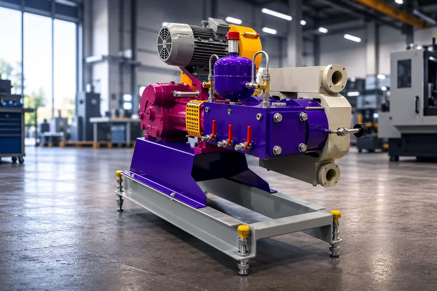 HODD Model TP — hydraulisch angetriebene Doppelmembranpumpe